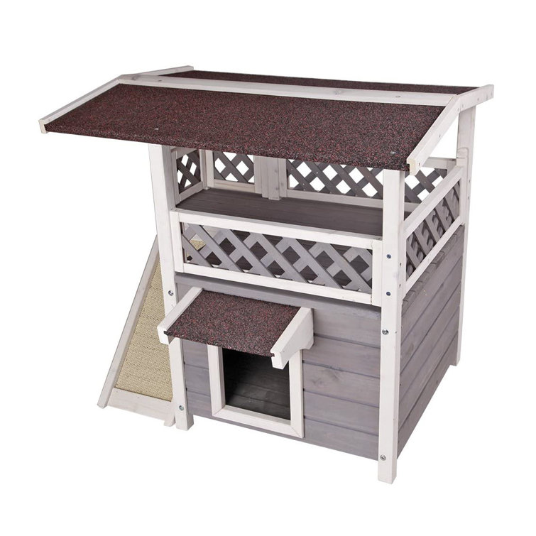 Wayfair outdoor cat outlet houses